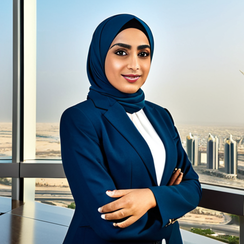 스킬 기반 교육 모델의 지속적인 발전 방향 - **
"A successful Emirati businesswoman in a modern, high-rise office in Dubai, wearing a stylish, f...