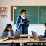 Home 21 스킬 기반 교육 모델의 혁신적 교육 기획 - **Prompt 1: The Bridge to Modern Learning**
"A vibrant, medium shot image depicting a symbolic t...